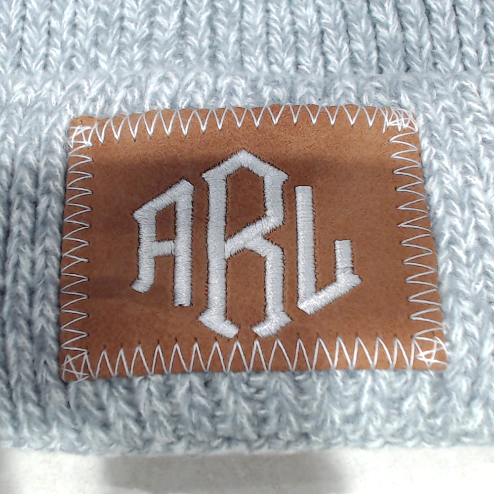 BLOOPER ACCESSORY: Monogrammed Beanie
