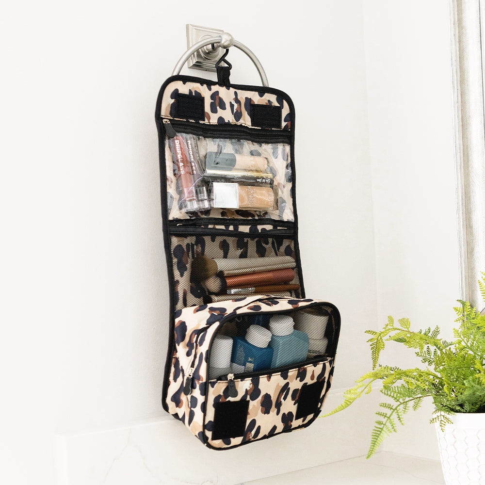 Monogrammed Packable Hanging Travel Case