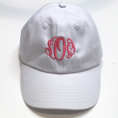 BLOOPER KIDS: Monogrammed Kids Baseball Hat