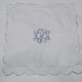 BLOOPER ACCESSORY: Monogrammed Pillow Sham