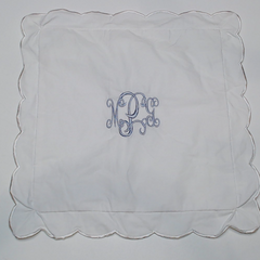 BLOOPER ACCESSORY: Monogrammed Pillow Sham