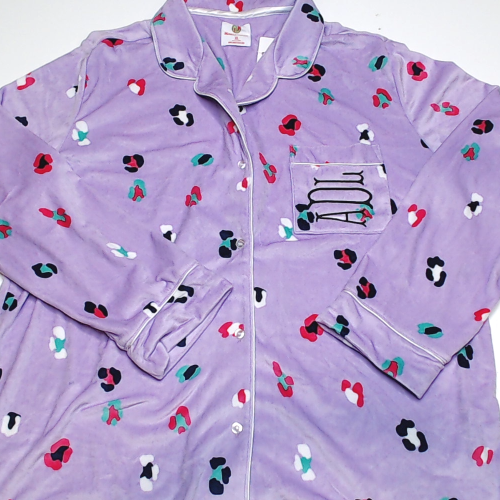 BLOOPER CLOTHING: Monogrammed Pajama Top