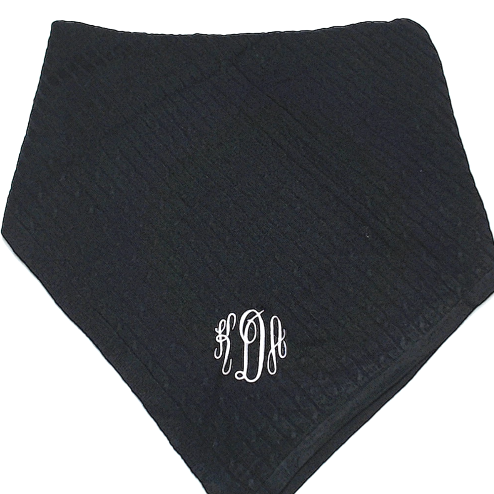 BLOOPER CLOTHING: Monogrammed Poncho