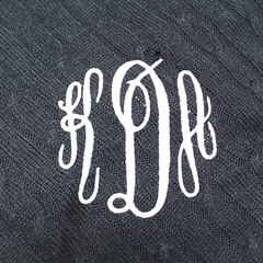 BLOOPER CLOTHING: Monogrammed Poncho