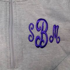 BLOOPER KIDS: Monogrammed Kids Pullover Sweatshirt