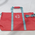 BLOOPER BAG: Monogrammed Weekend Bag