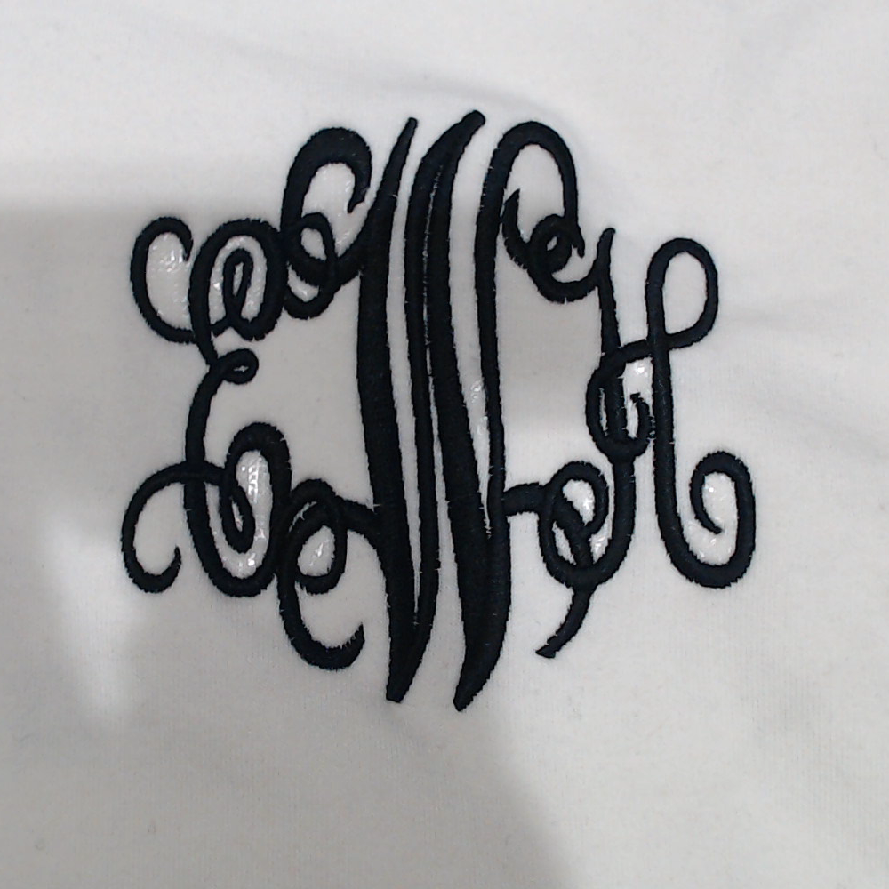 BLOOPER CLOTHING: Monogrammed Quarter Zip Sweatshirt