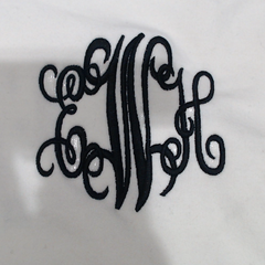 BLOOPER CLOTHING: Monogrammed Quarter Zip Sweatshirt