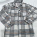 BLOOPER CLOTHING: Monogrammed Fuzzy Shacket