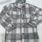 BLOOPER CLOTHING: Monogrammed Fuzzy Shacket