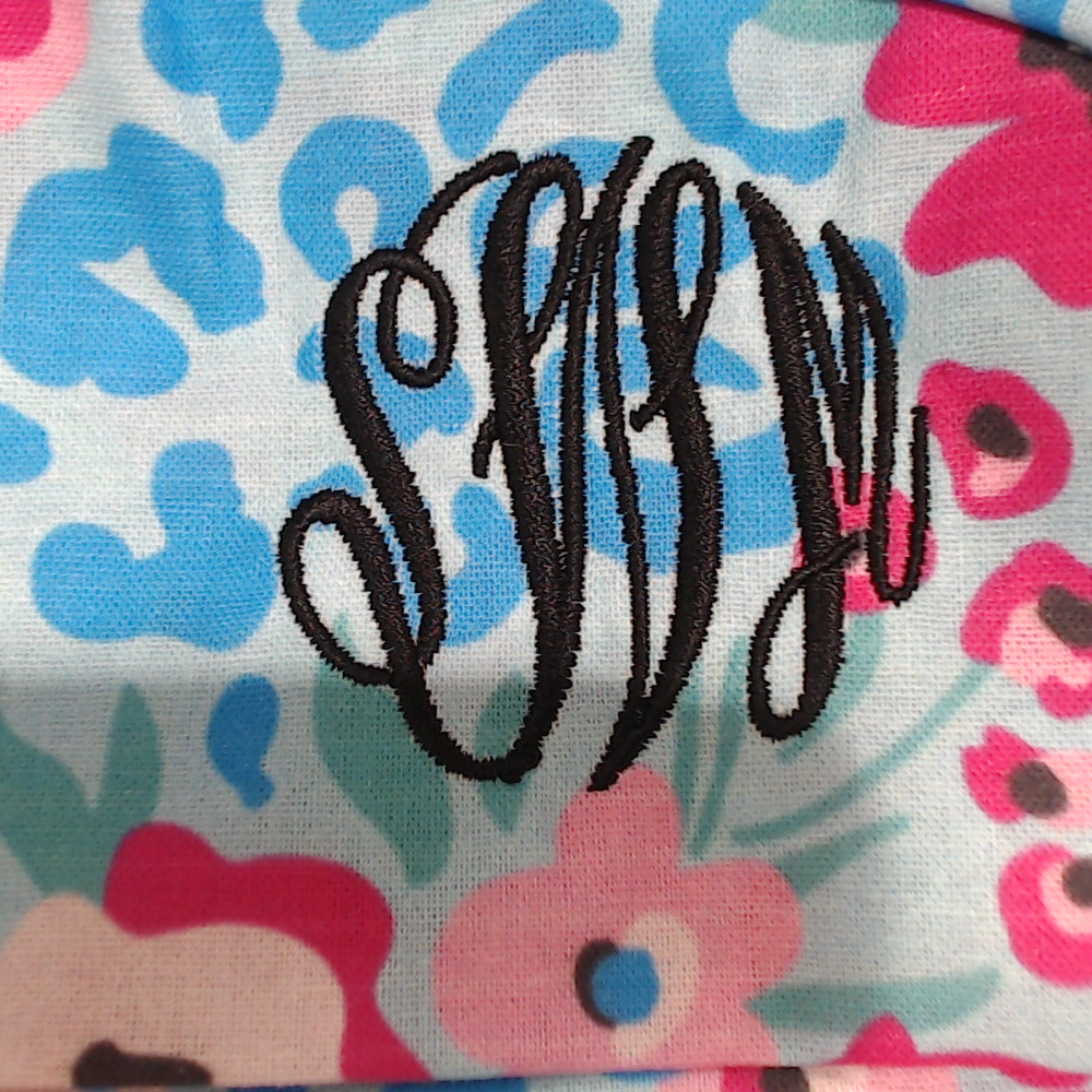 BLOOPER ACCESSORY: Monogrammed Scrub Cap