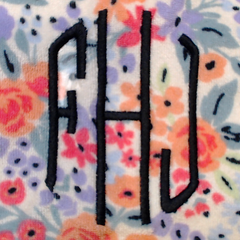 BLOOPER KIDS: Monogrammed Toddler Hooded Towel Poncho
