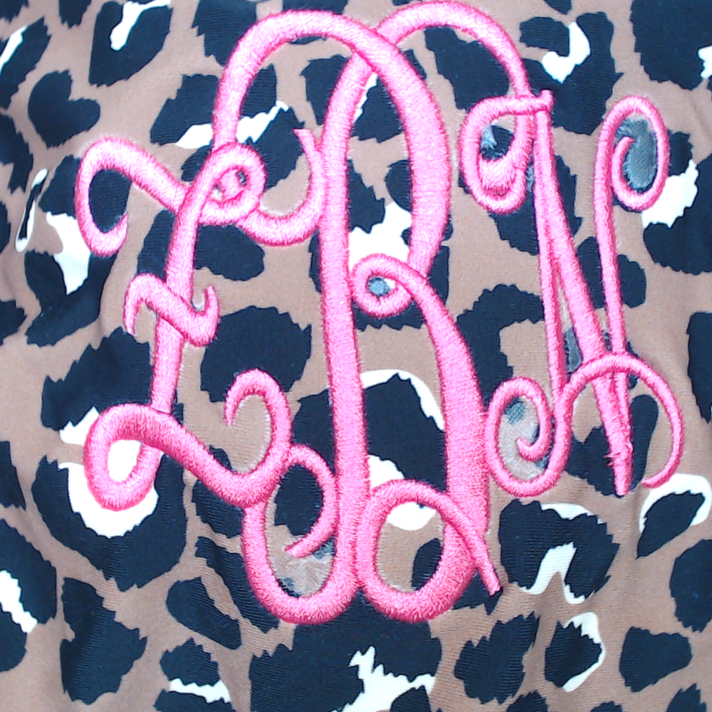 BLOOPER SWIM: Monogrammed High Neck Bikini Top