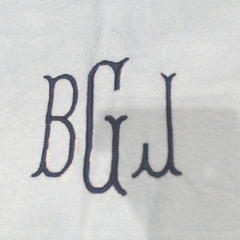 BLOOPER SWIM: Monogrammed Beach Towel