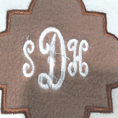BLOOPER SHOES: Monogrammed Slippers