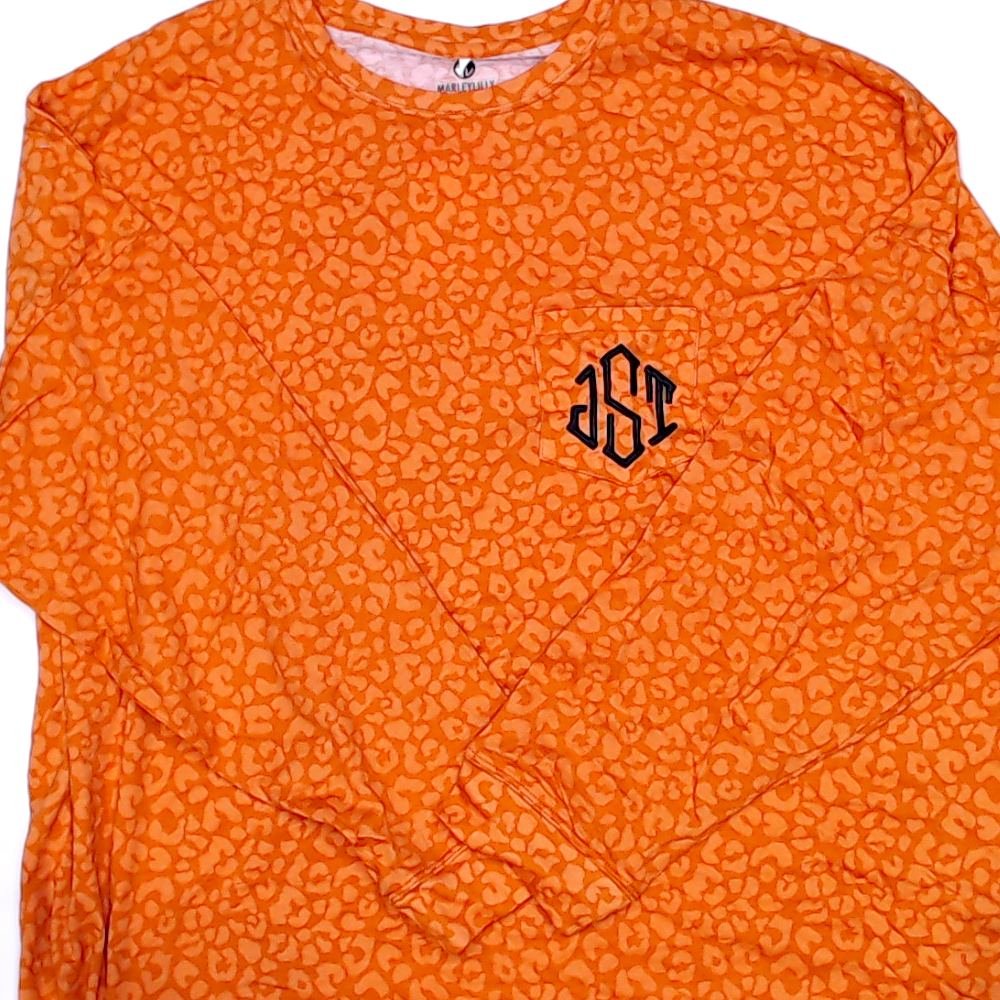 BLOOPER CLOTHING: Monogrammed Fall T-Shirt