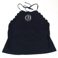 BLOOPER SWIM: Monogrammed High Neck Tankini
