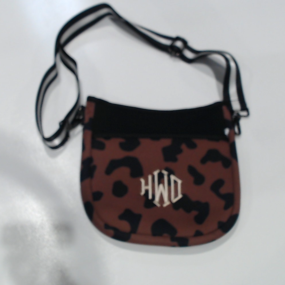 BLOOPER BAG: Monogrammed Crossbody Bag