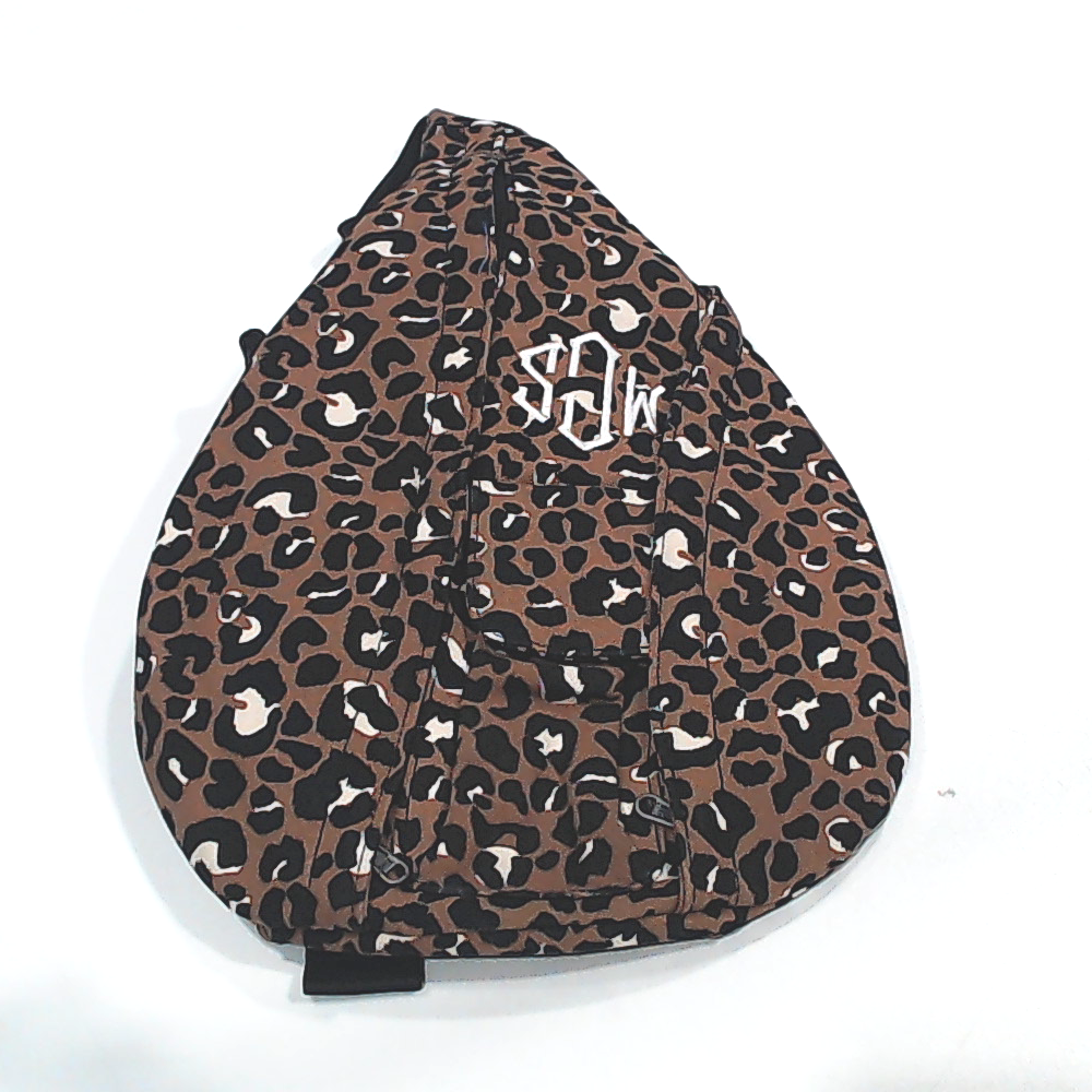 BLOOPER BAG: Monogrammed Sling Pack