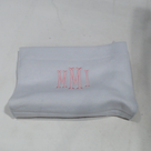 BLOOPER BAG: Monogrammed Terry Toiletry Bag