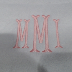 BLOOPER BAG: Monogrammed Terry Toiletry Bag