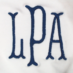 BLOOPER CLOTHING: Monogrammed Quarter Zip Sweatshirt