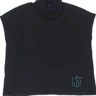 BLOOPER CLOTHING: Monogrammed Cowl Neck Poncho
