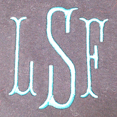 BLOOPER CLOTHING: Monogrammed Cowl Neck Poncho