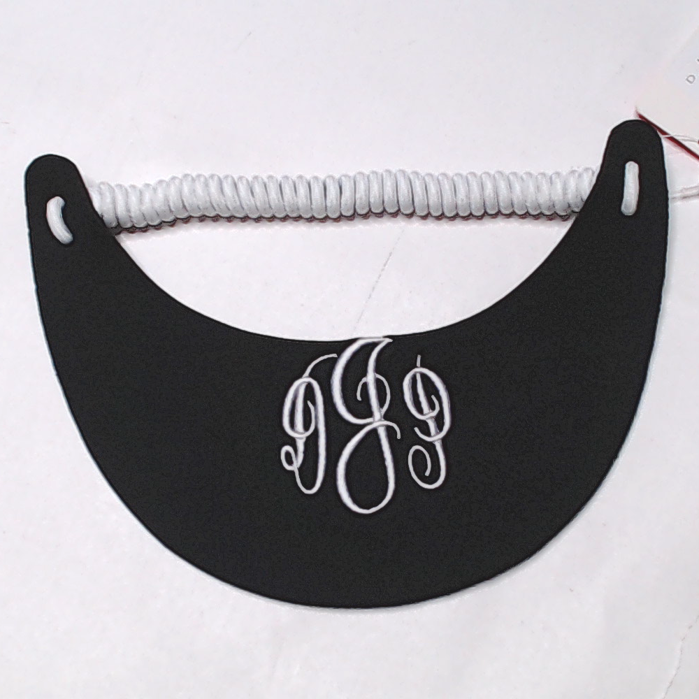 BLOOPER ACCESSORY: Monogrammed Visor