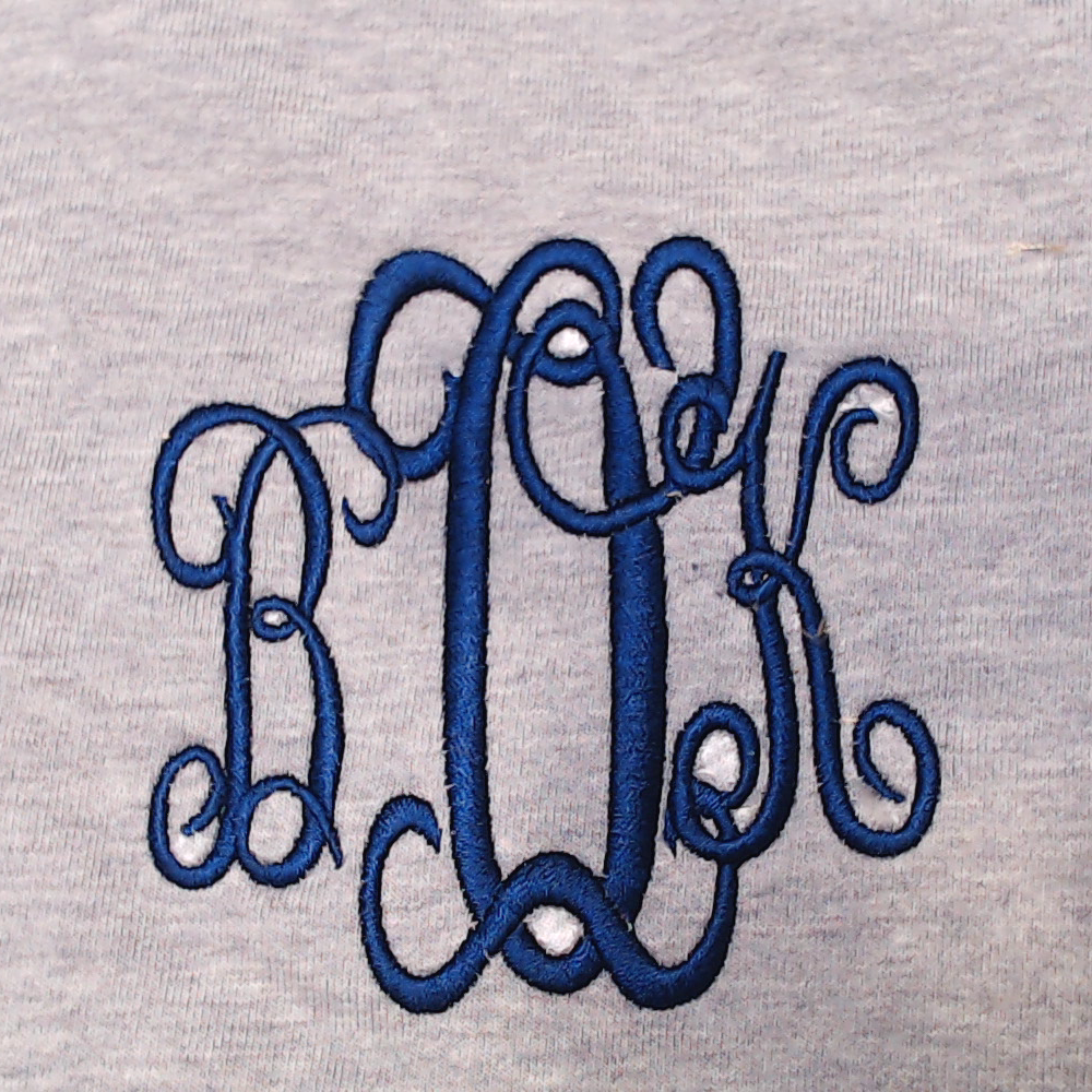 BLOOPER CLOTHING: Monogrammed Lightweight Sweatshirt