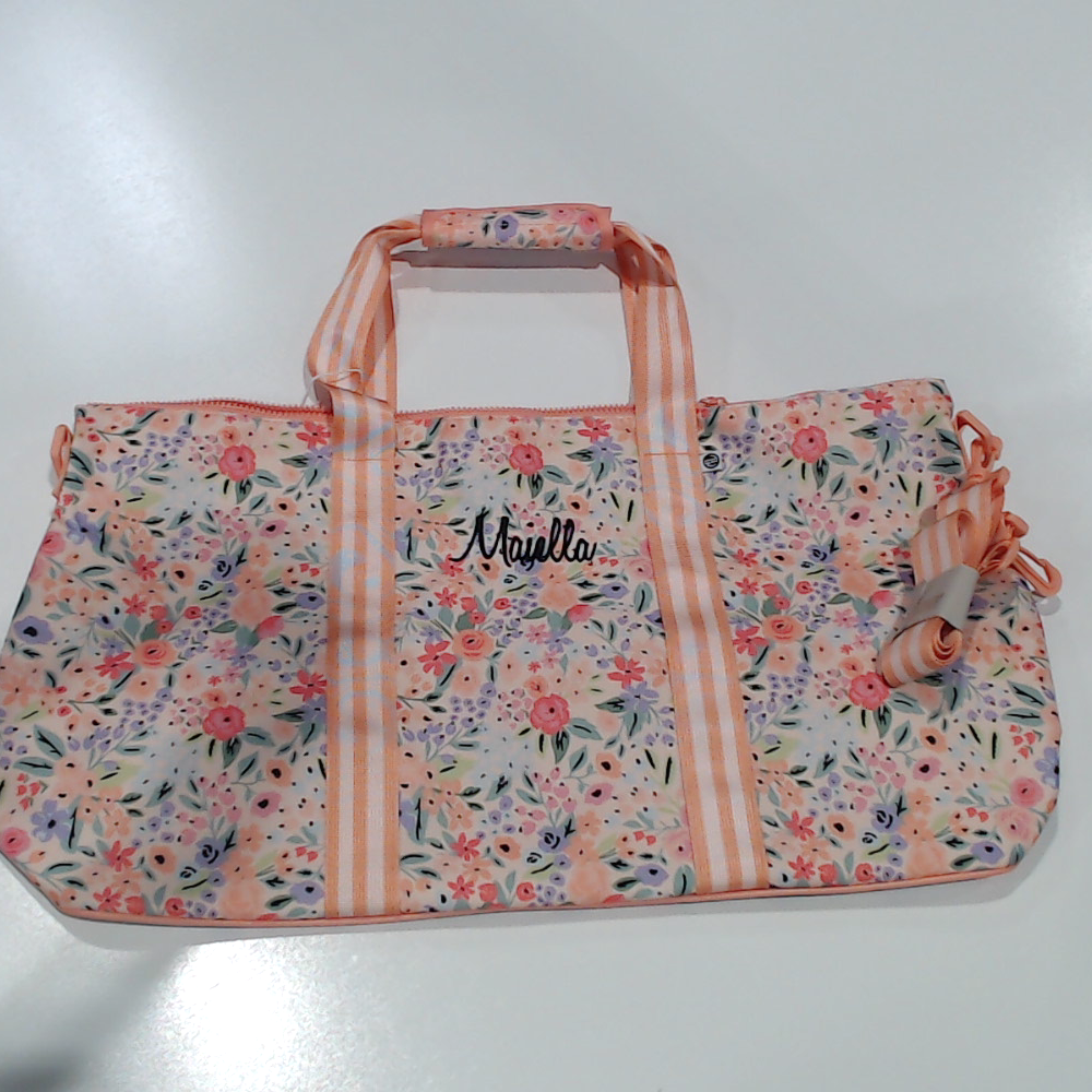 BLOOPER KIDS: Monogrammed Kids Weekend Bag