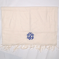 BLOOPER ACCESSORY: Monogrammed Cashmere Feel Scarf