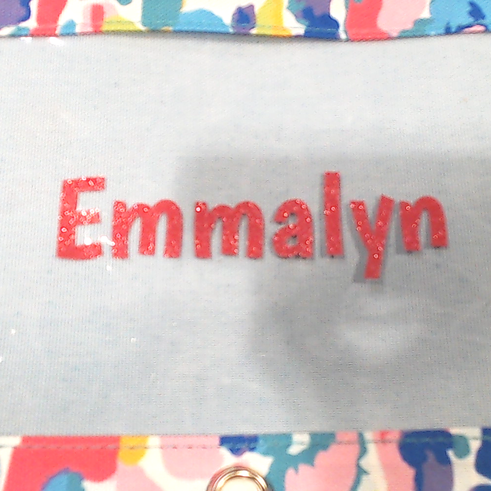 BLOOPER BAG: Monogrammed Binder Pencil Pouch