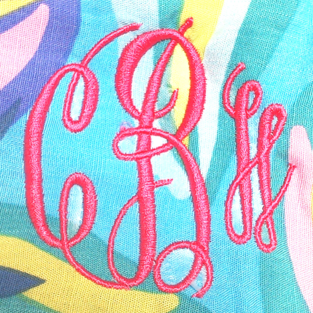 BLOOPER SWIM Monogrammed Cover Up