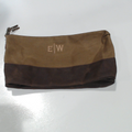 BLOOPER ACCESSORY: Personalized Waxed Canvas Dopp Kit