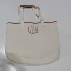 BLOOPER BAG: Monogrammed Tote Bag