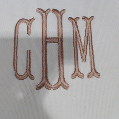 BLOOPER BAG: Monogrammed Tote Bag