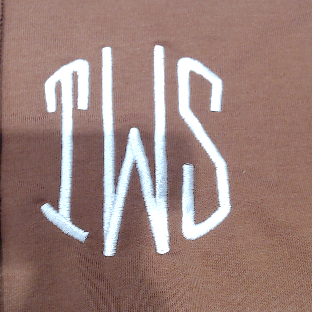 BLOOPER CLOTHING: Monogrammed Waffle Knit Pullover