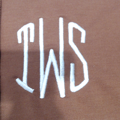 BLOOPER CLOTHING: Monogrammed Waffle Knit Pullover