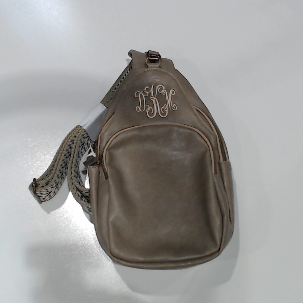 BLOOPER BAG: Monogrammed Sling Purse