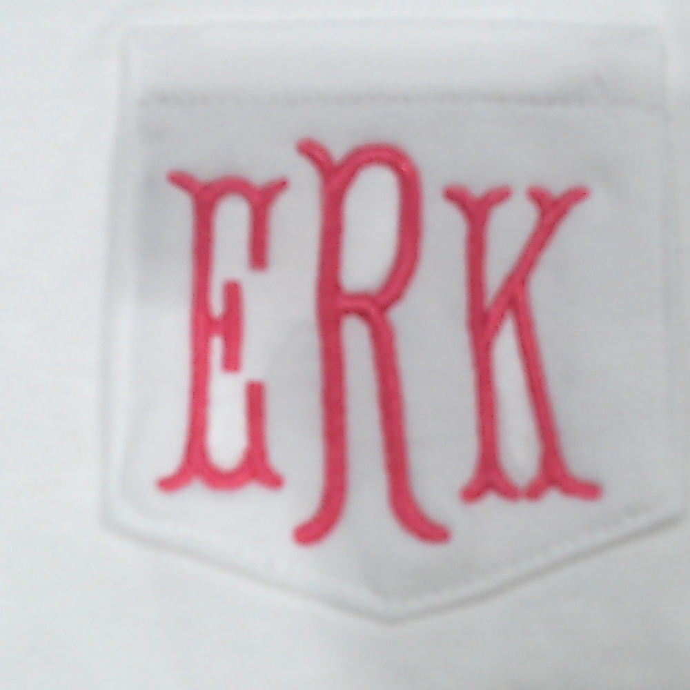 BLOOPER KIDS: Monogrammed Kids Short Sleeve Shirt