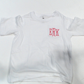 BLOOPER KIDS: Monogrammed Kids Short Sleeve Shirt