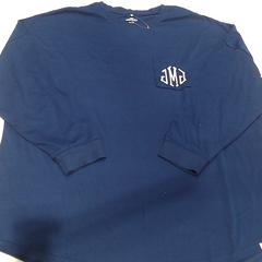 BLOOPER CLOTHING: Monogrammed Long Sleeve Shirt