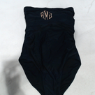 BLOOPER SWIM: Monogrammed One Piece Bathing Suit