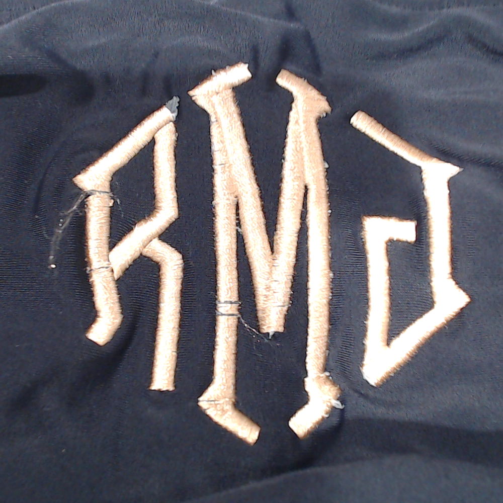BLOOPER SWIM: Monogrammed One Piece Bathing Suit