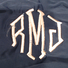 BLOOPER SWIM: Monogrammed One Piece Bathing Suit