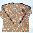 BLOOPER CLOTHING: Monogrammed Striped Sleeve Shirt