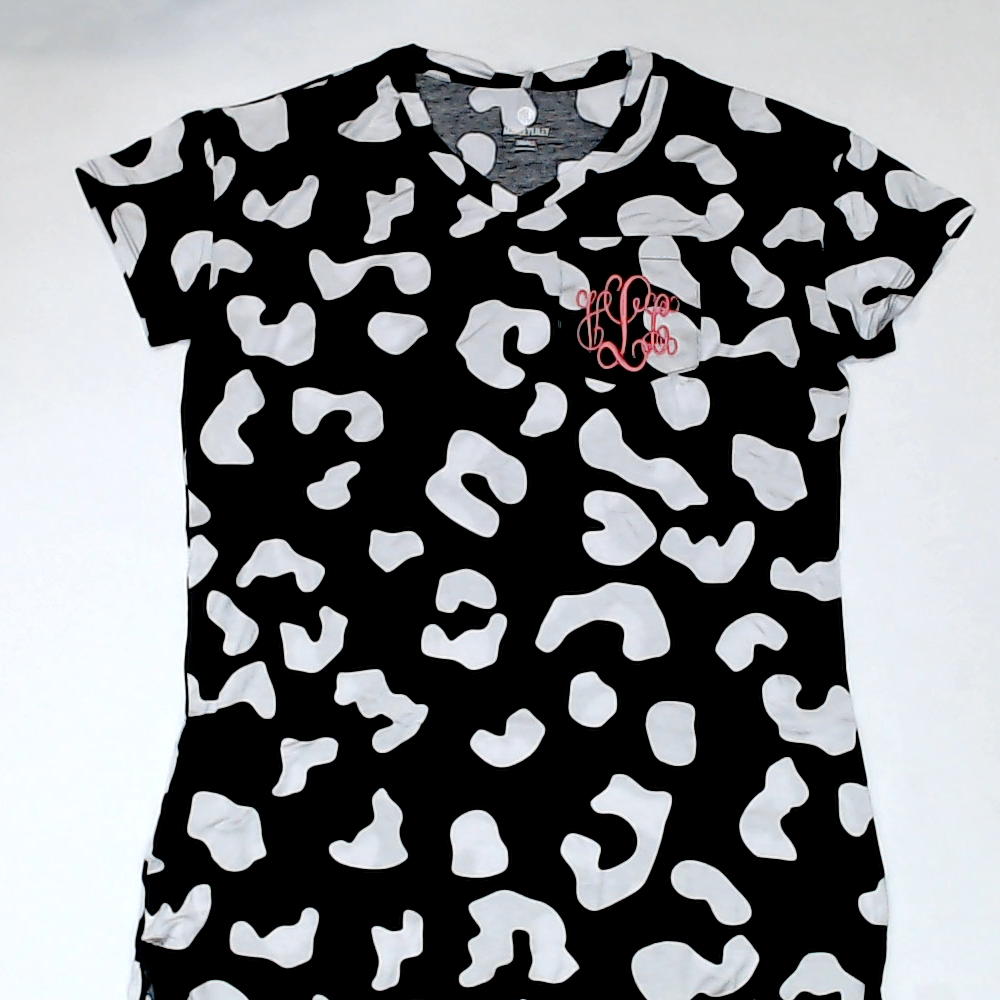 BLOOPER CLOTHING: Monogrammed Midi Dress