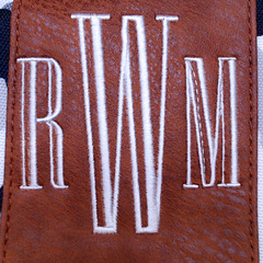 BLOOPER KIDS: Monogrammed Portable Changing Pad