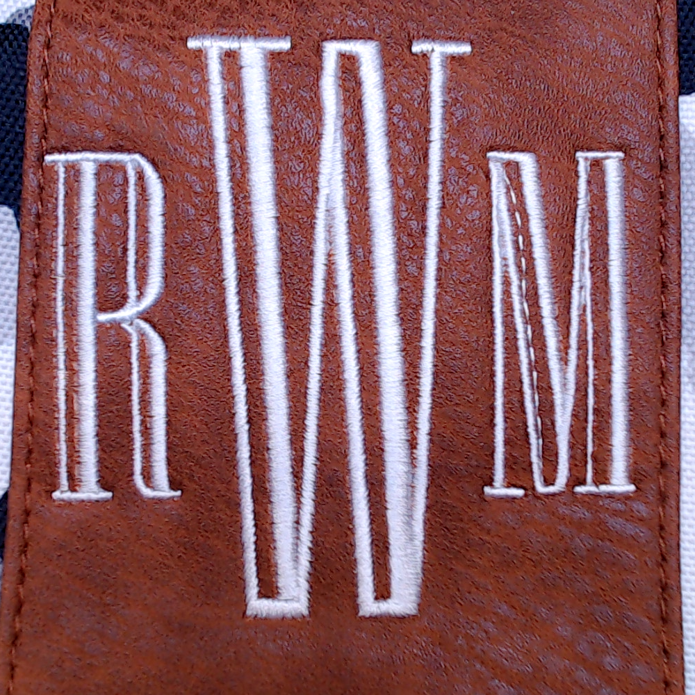 BLOOPER KIDS: Monogrammed Portable Changing Pad